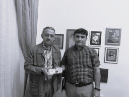 Şair, tərcüməçi Səlim Babullaoğlu ilə